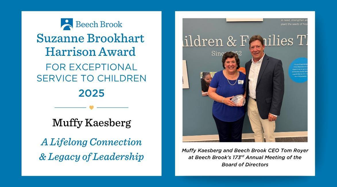 2025 Suzanne Brookhart Harrison Award for Exceptional Service to Children